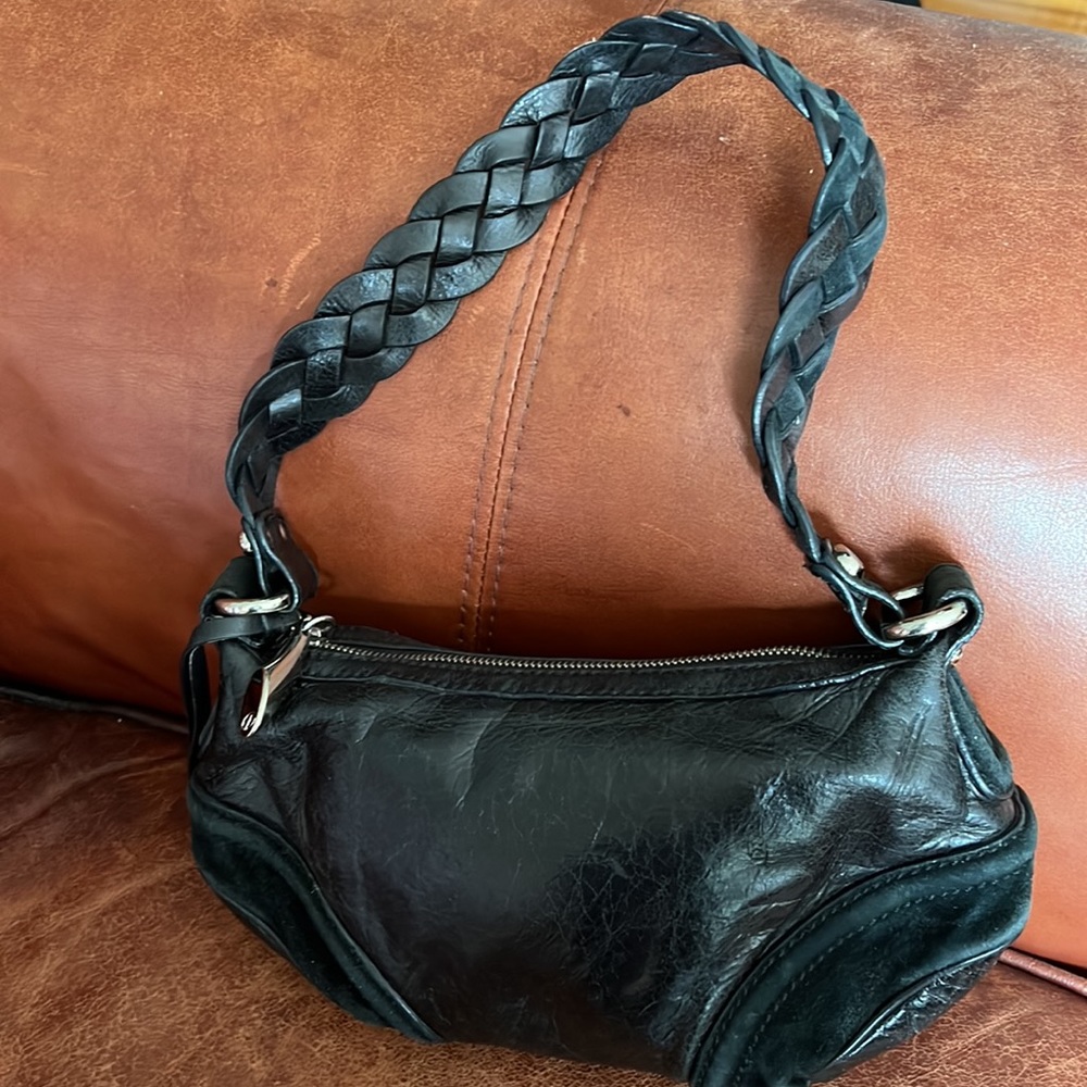 Vintage  Francesco Biasia Suede & Leather Purse